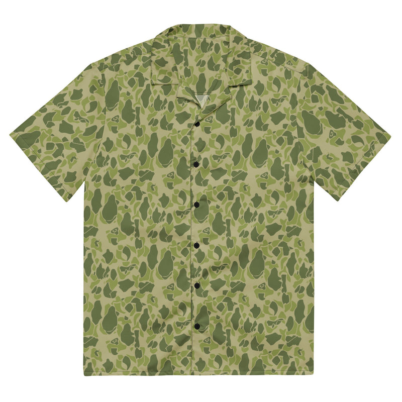 Parachute CAMO Unisex Short-Sleeve Button Shirt - 2XS - Button-Up