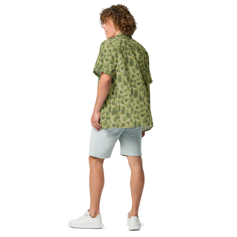 Parachute CAMO Unisex Short-Sleeve Button Shirt - Button-Up