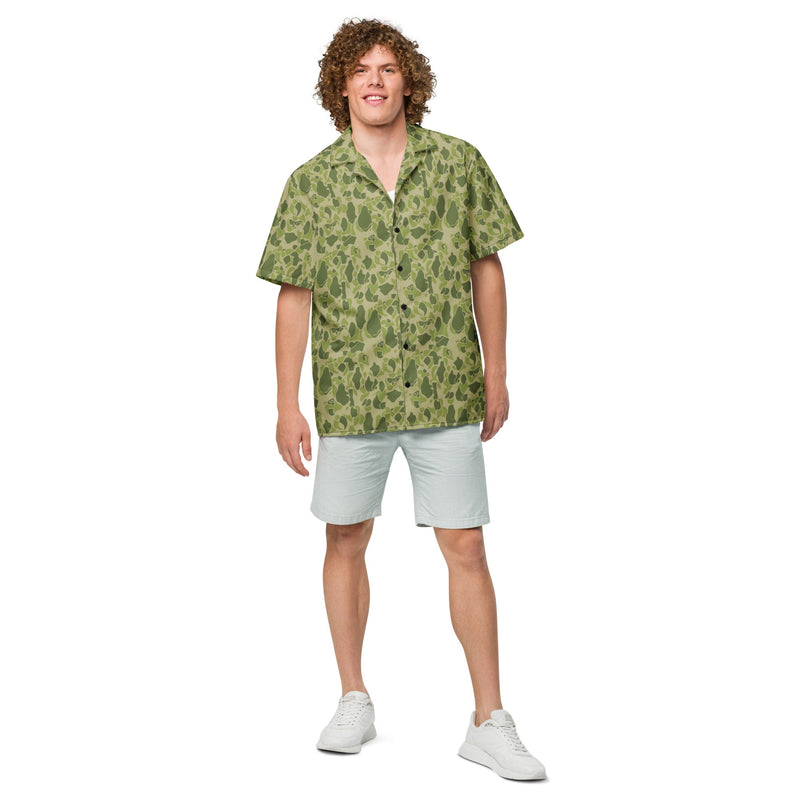 Parachute CAMO Unisex Short-Sleeve Button Shirt - Button-Up