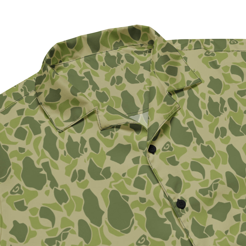 Parachute CAMO Unisex Short-Sleeve Button Shirt - Button-Up