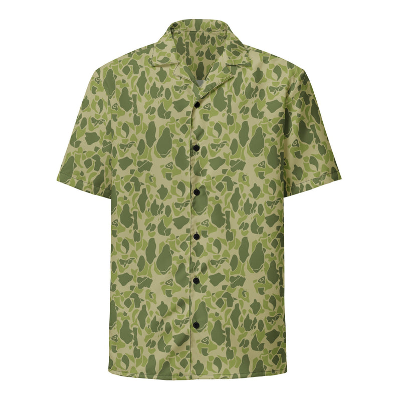 Parachute CAMO Unisex Short-Sleeve Button Shirt - Button-Up