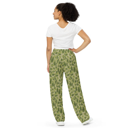 American Parachute CAMO unisex wide-leg pants - Wide-leg Pants