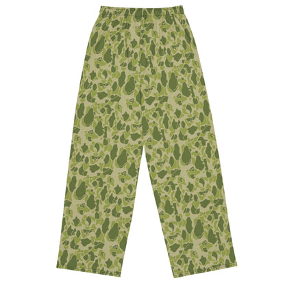 American Parachute CAMO unisex wide-leg pants - Wide-leg Pants