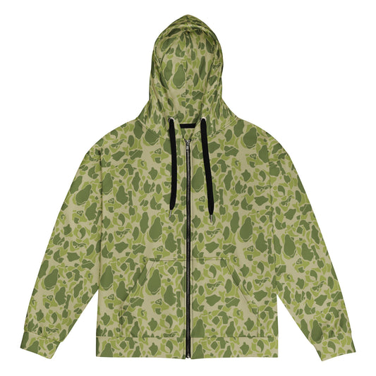 American Parachute CAMO Unisex zip hoodie - 2XS - Zip Hoodies