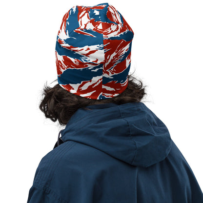 American Patriot Tiger Stripe CAMO Beanie