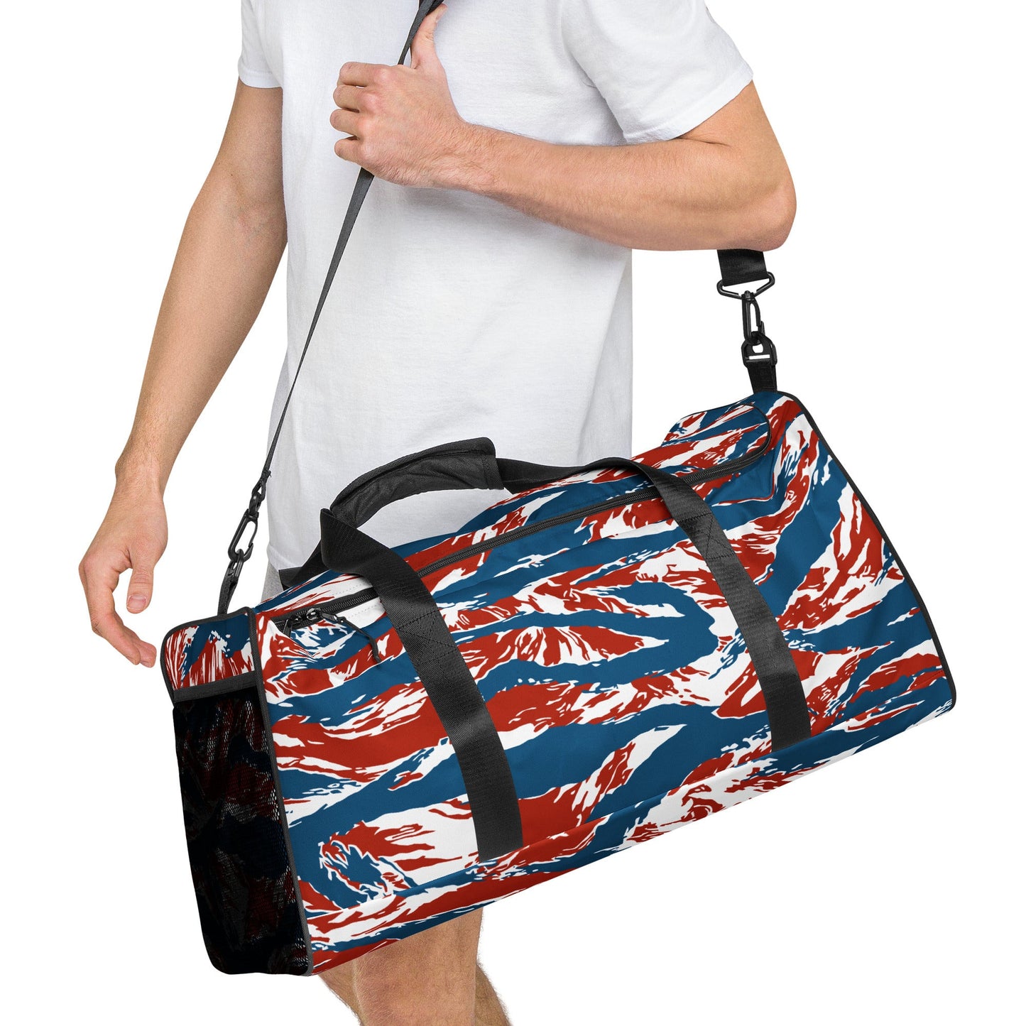 American Patriot Tiger Stripe CAMO Duffle Bag