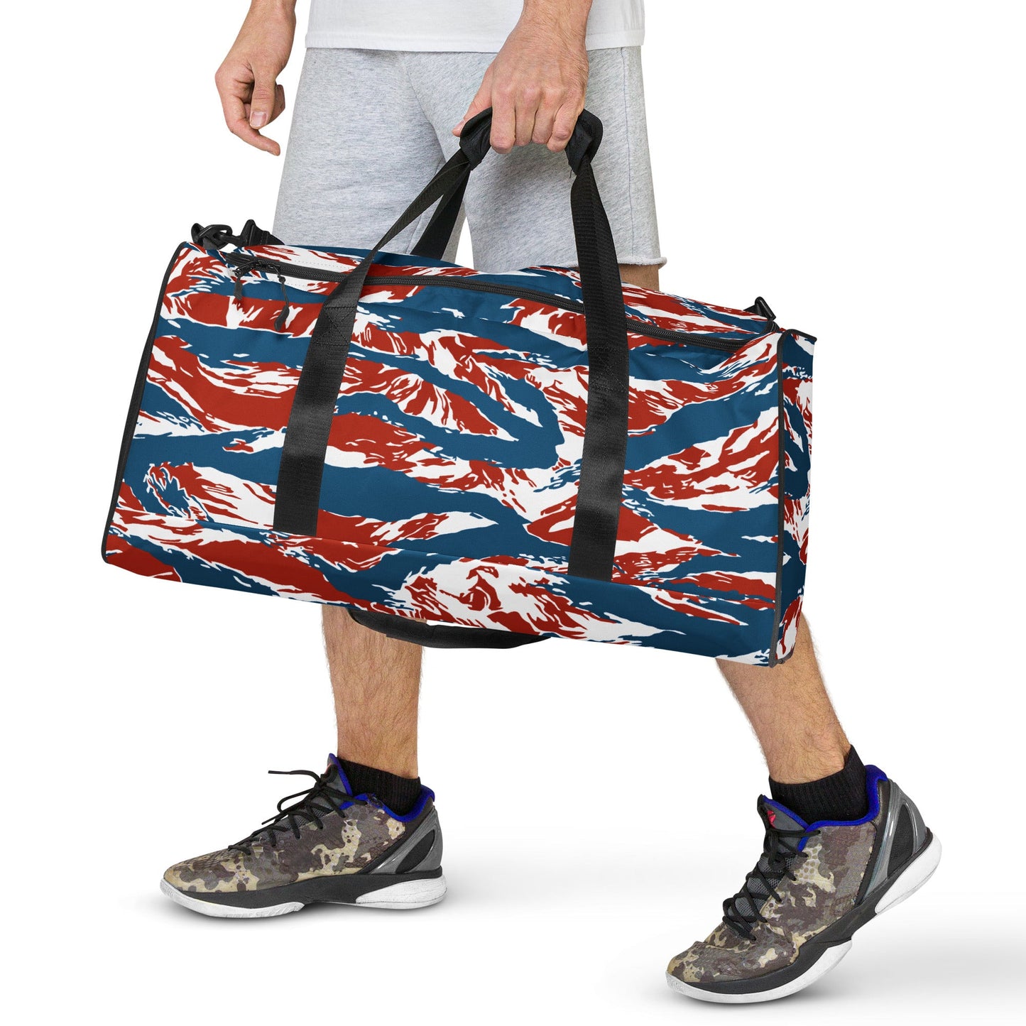 American Patriot Tiger Stripe CAMO Duffle Bag