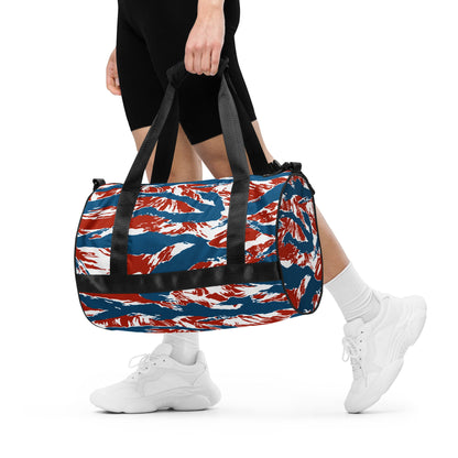 American Patriot Tiger Stripe CAMO Gym Bag