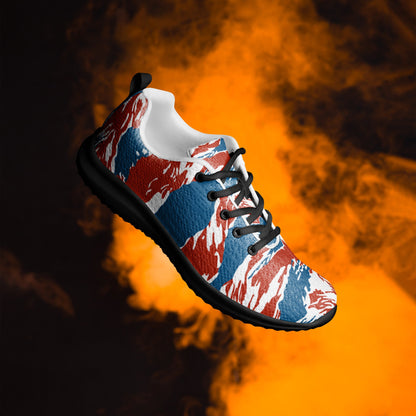 American Patriot Tiger Stripe CAMO Mens Athletic Shoes