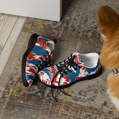 American Patriot Tiger Stripe CAMO Mens Athletic Shoes