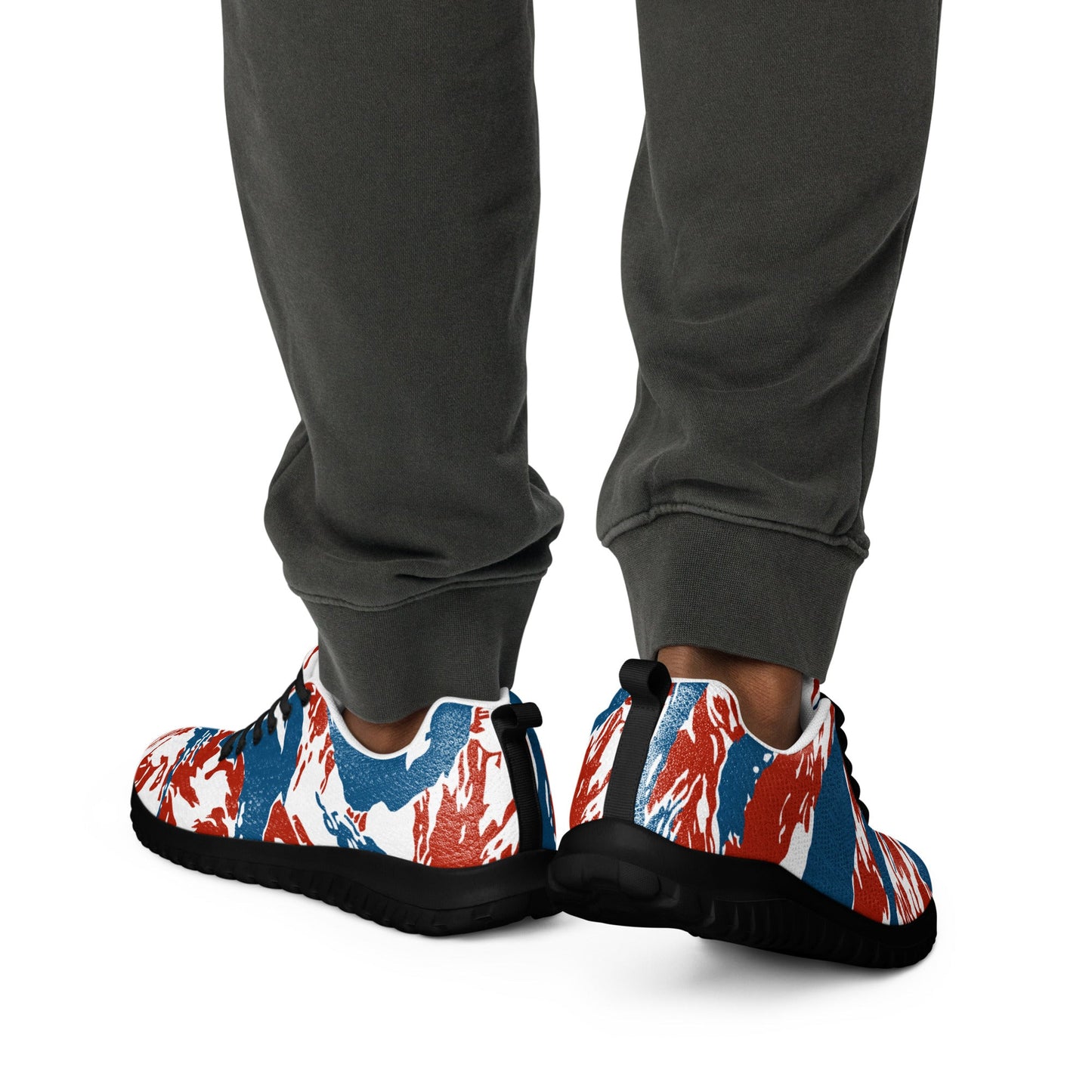 American Patriot Tiger Stripe CAMO Mens Athletic Shoes