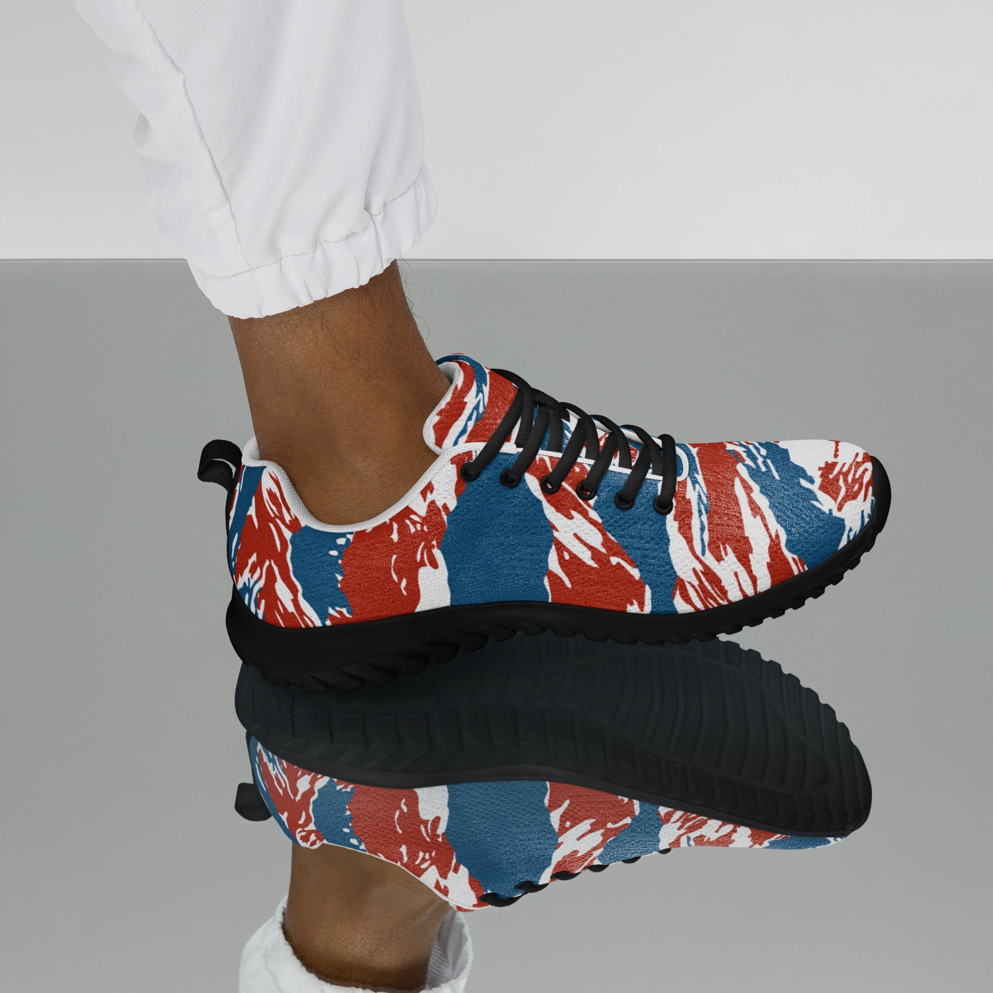American Patriot Tiger Stripe CAMO Mens Athletic Shoes