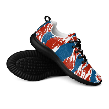 American Patriot Tiger Stripe CAMO Mens Athletic Shoes - 5