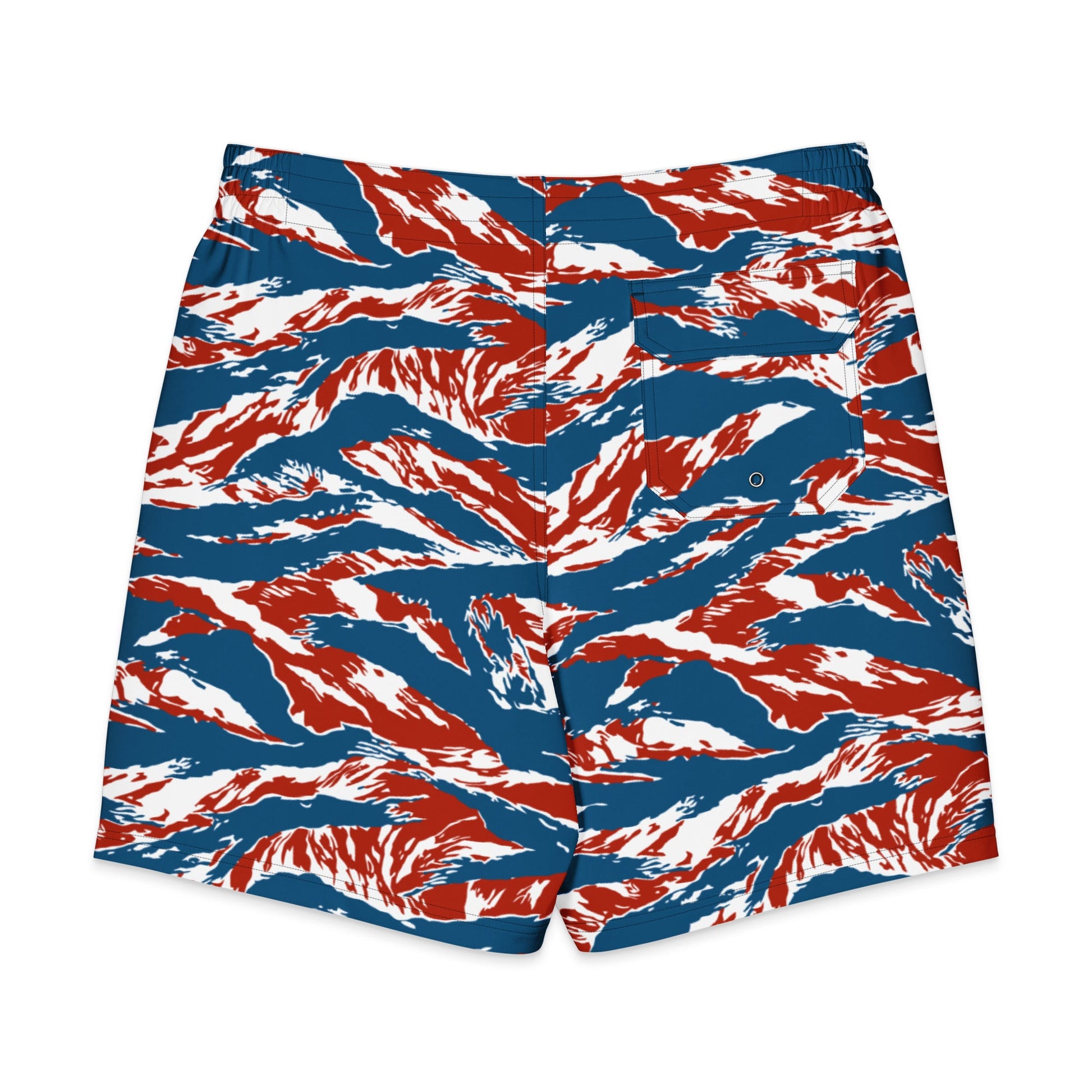 American Patriot Tiger Stripe CAMO Men’s Board Shorts
