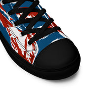 Tiger Stripe Patriot CAMO Mens High-Top Canvas Shoes