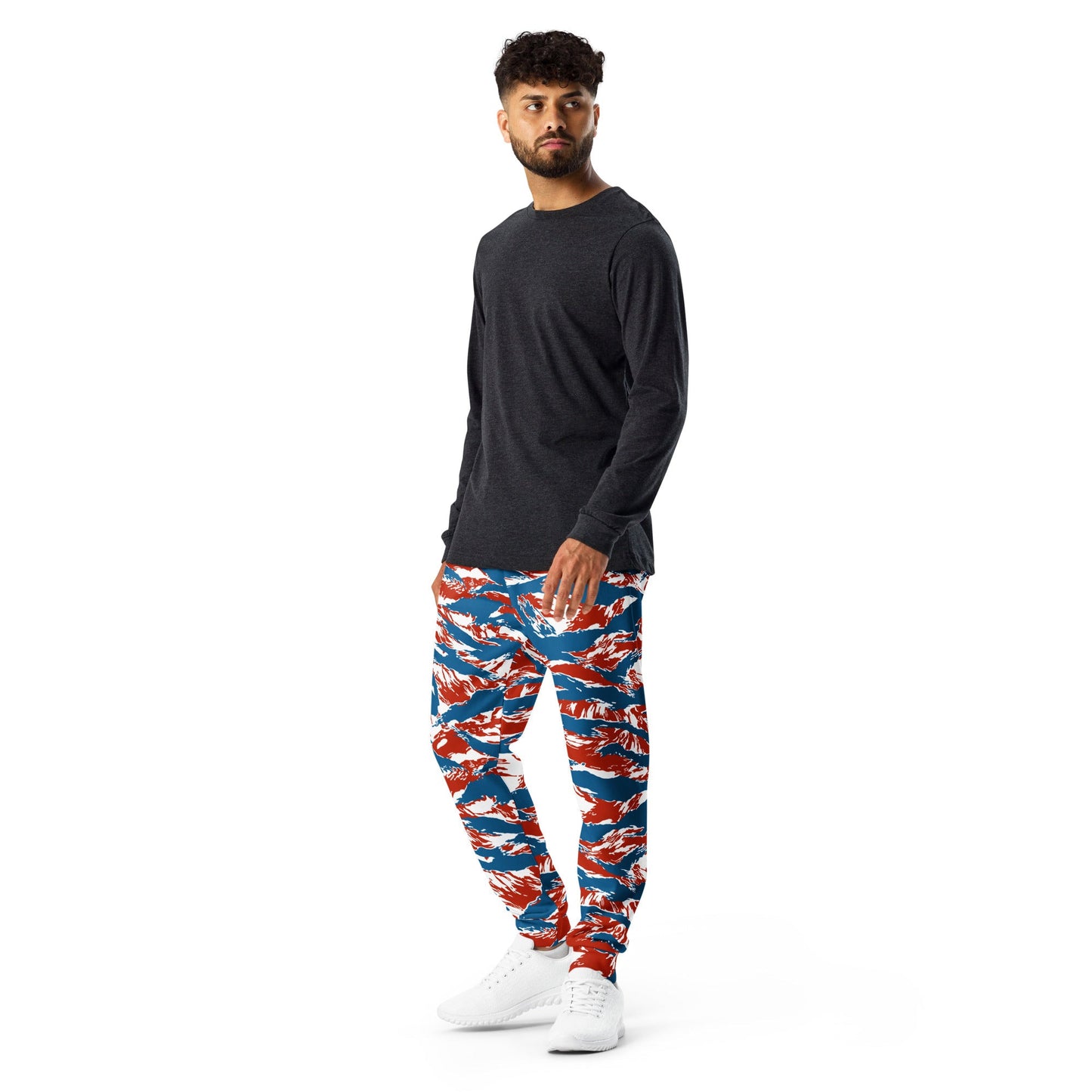 American Patriot Tiger Stripe CAMO Mens Joggers