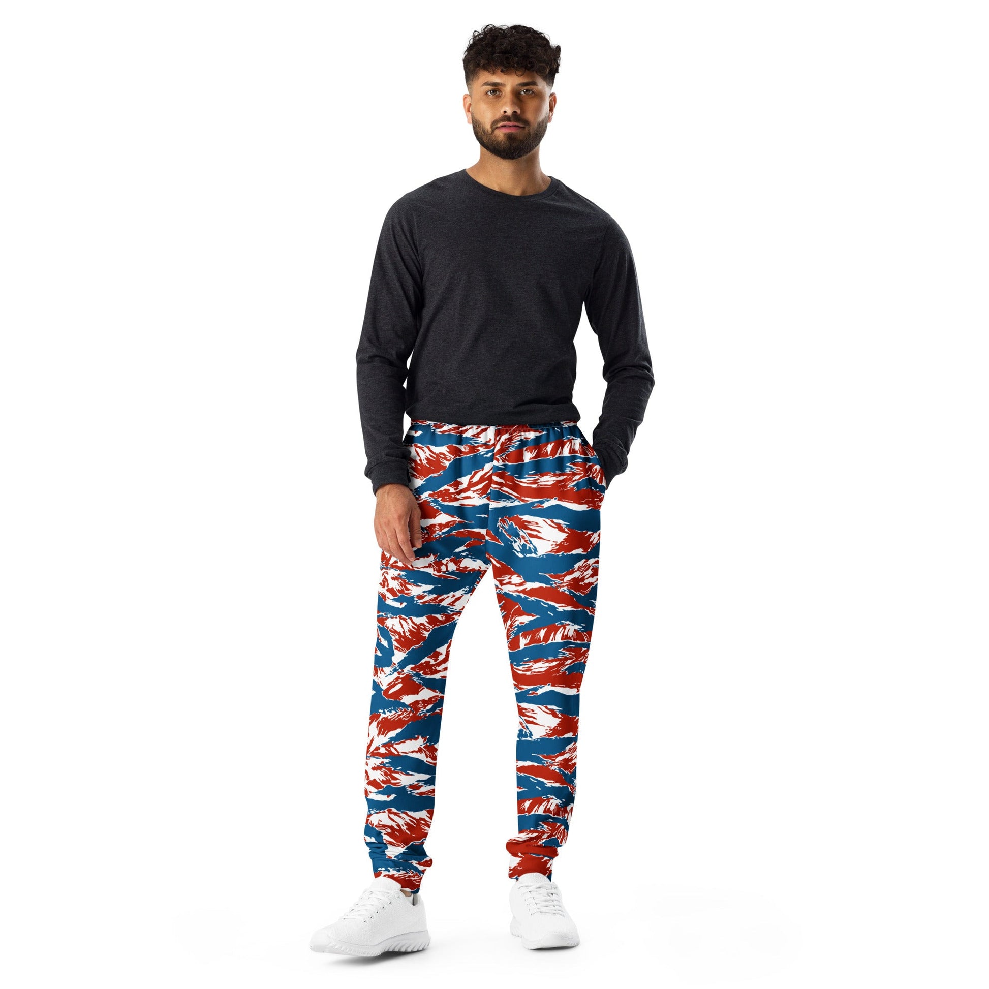 American Patriot Tiger Stripe CAMO Mens Joggers