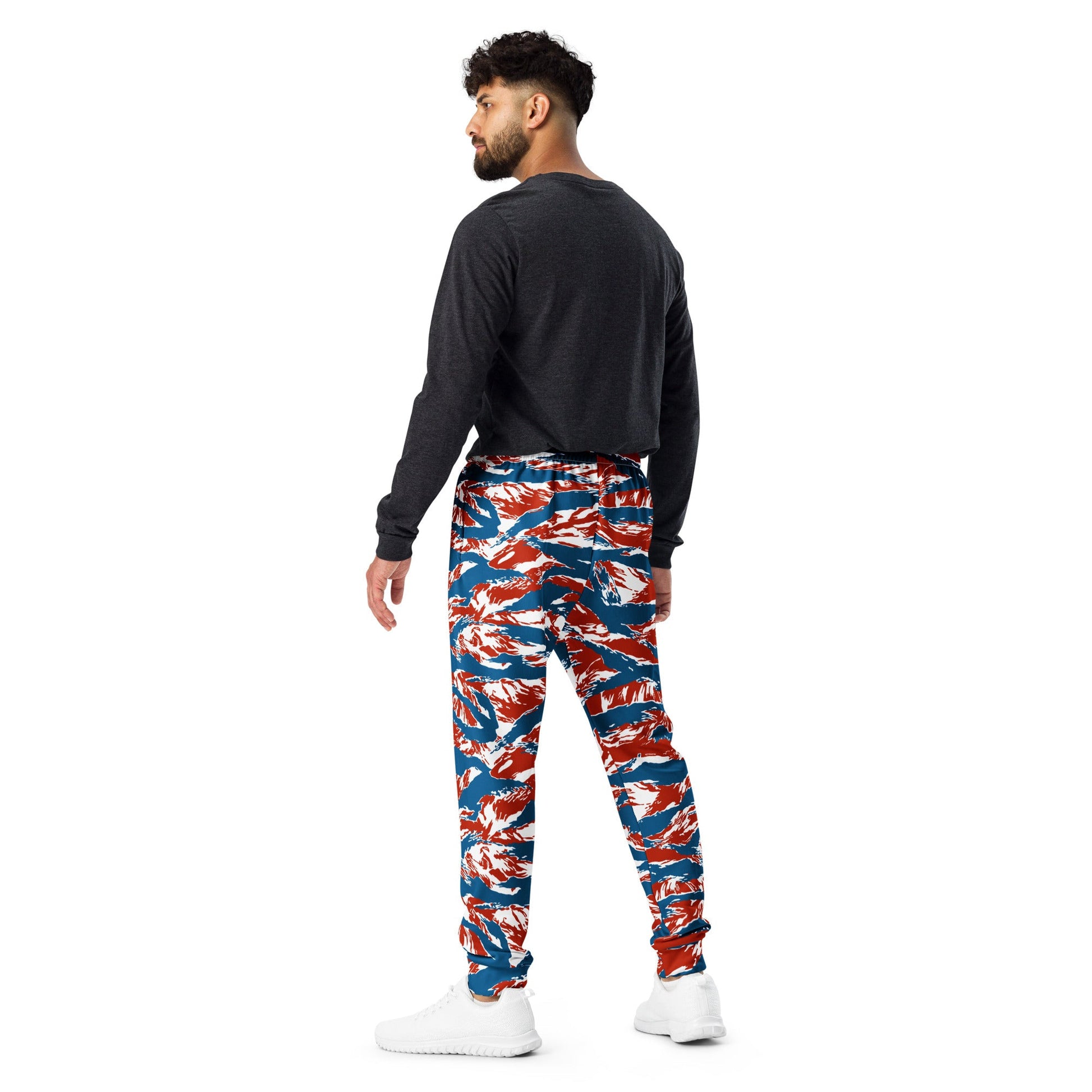 American Patriot Tiger Stripe CAMO Mens Joggers