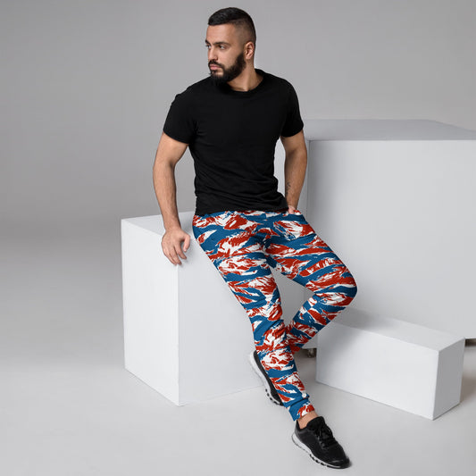 American Patriot Tiger Stripe CAMO Mens Joggers - XS