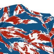 Tiger Stripe Patriot CAMO Mens Short-Sleeve Rash Guard - SS