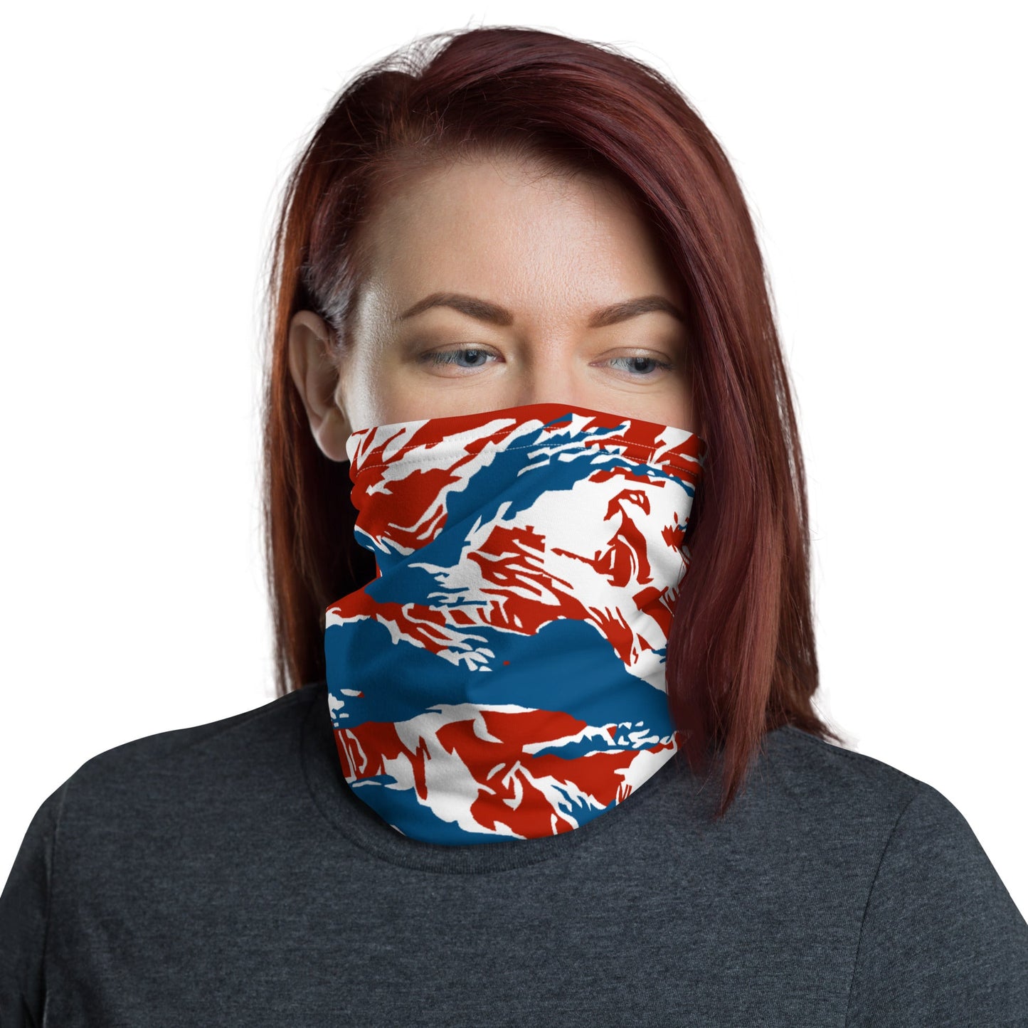 American Patriot Tiger Stripe CAMO Neck Gaiter - Gaiters