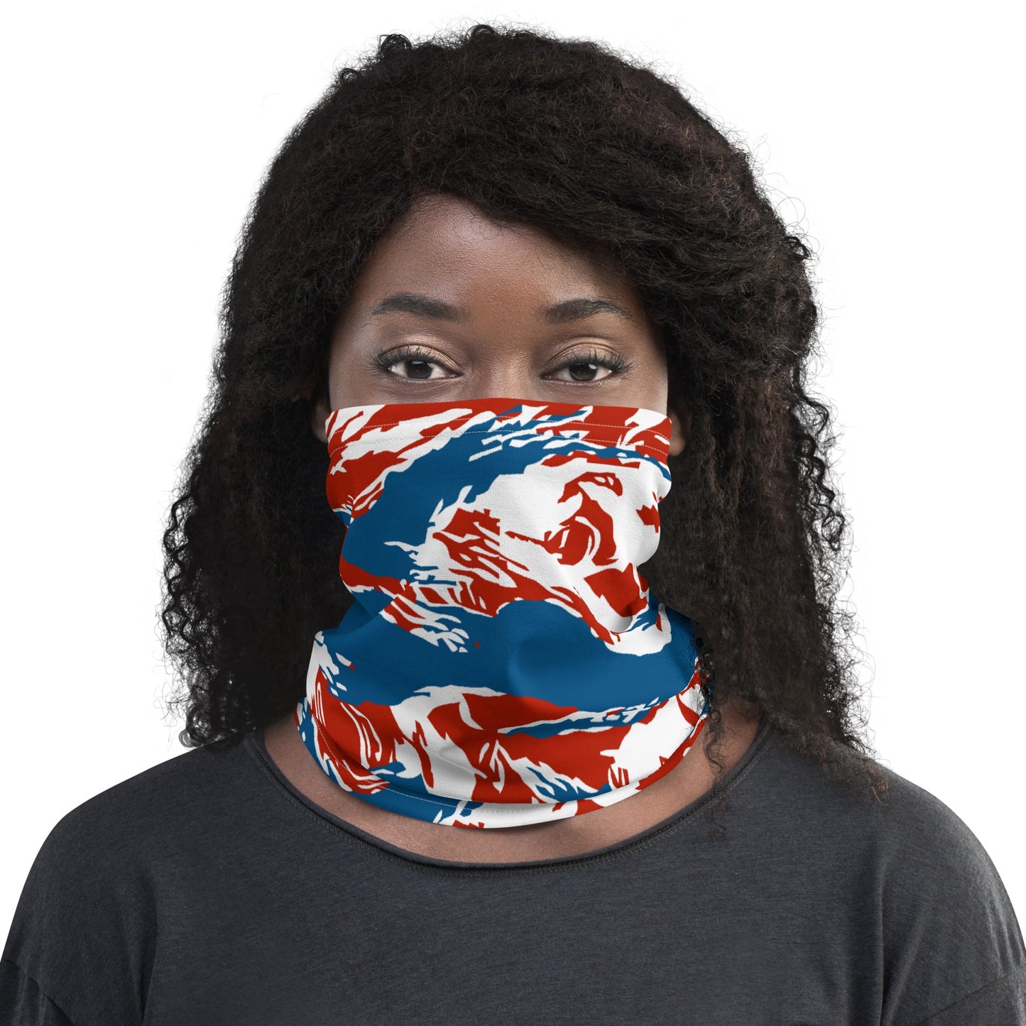 American Patriot Tiger Stripe CAMO Neck Gaiter - Gaiters