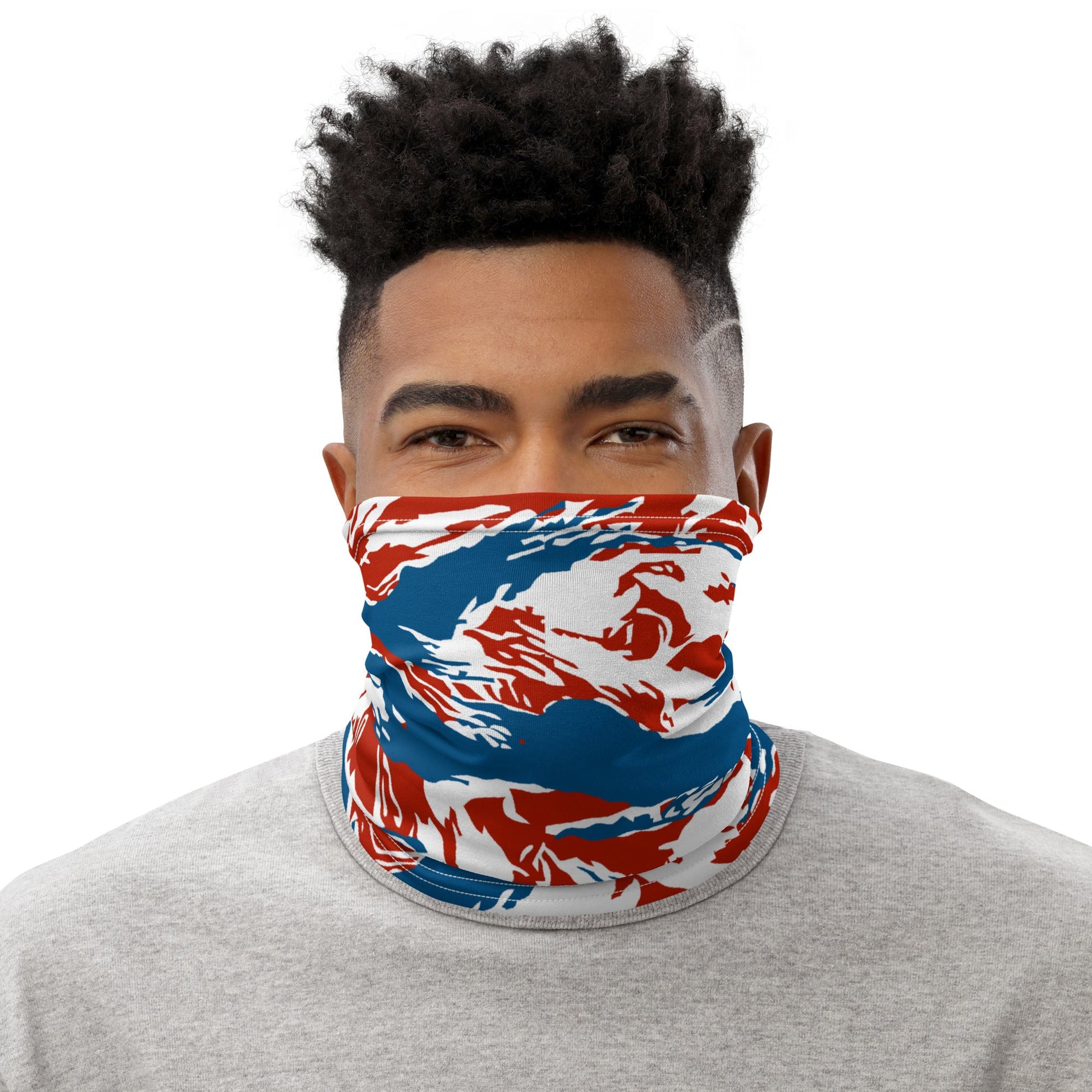 American Patriot Tiger Stripe CAMO Neck Gaiter - Gaiters