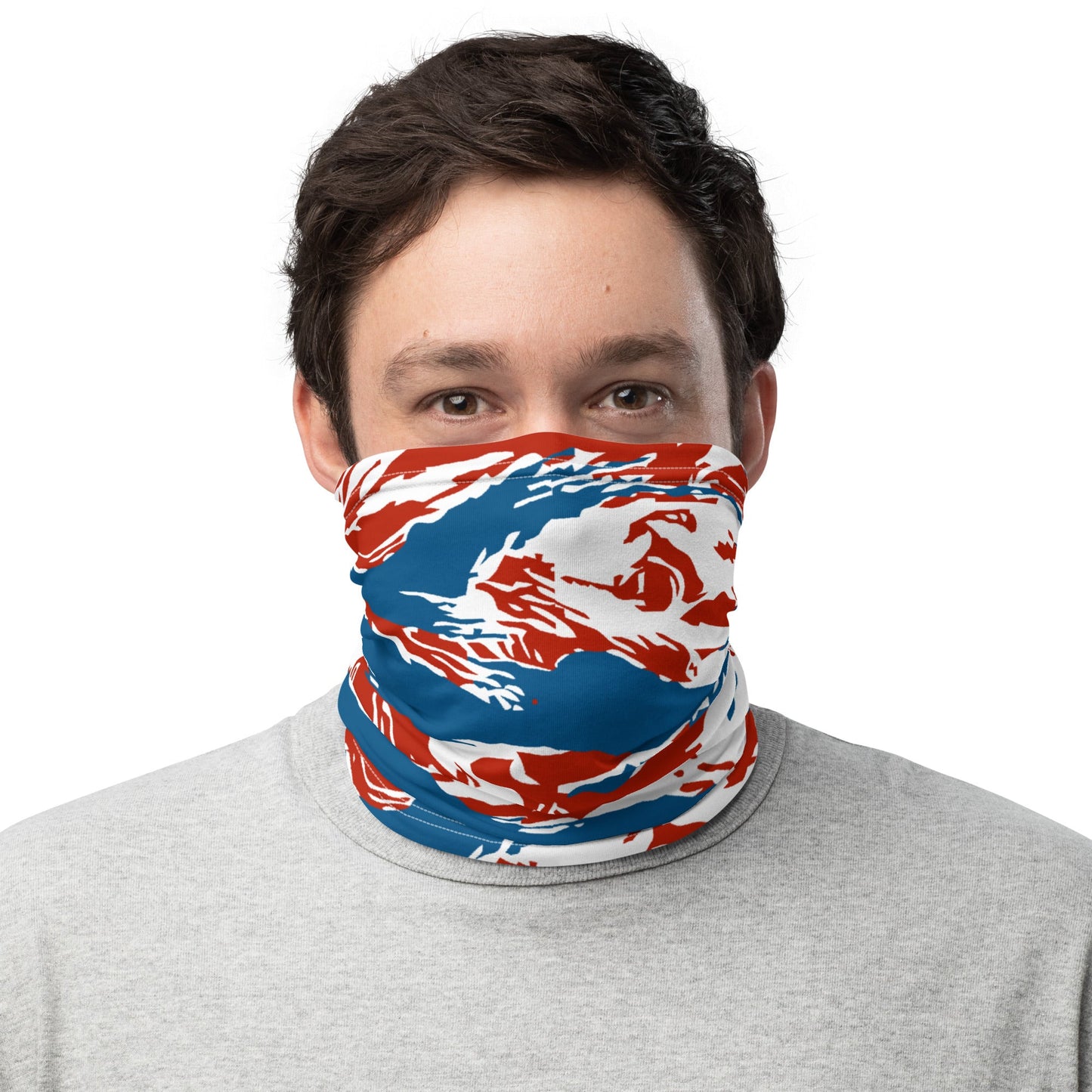 American Patriot Tiger Stripe CAMO Neck Gaiter - Gaiters