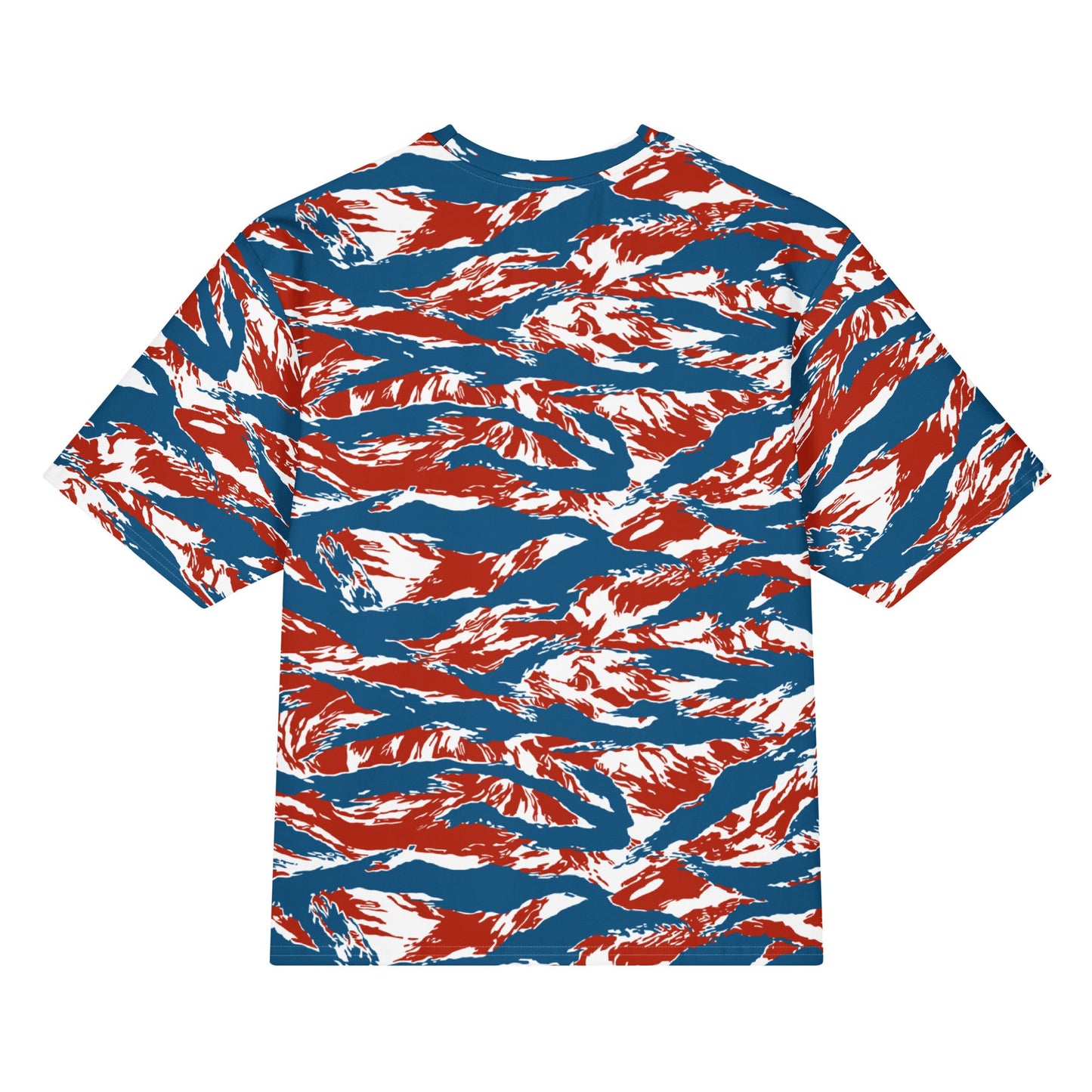 American Patriot Tiger Stripe CAMO Oversized cotton t-shirt