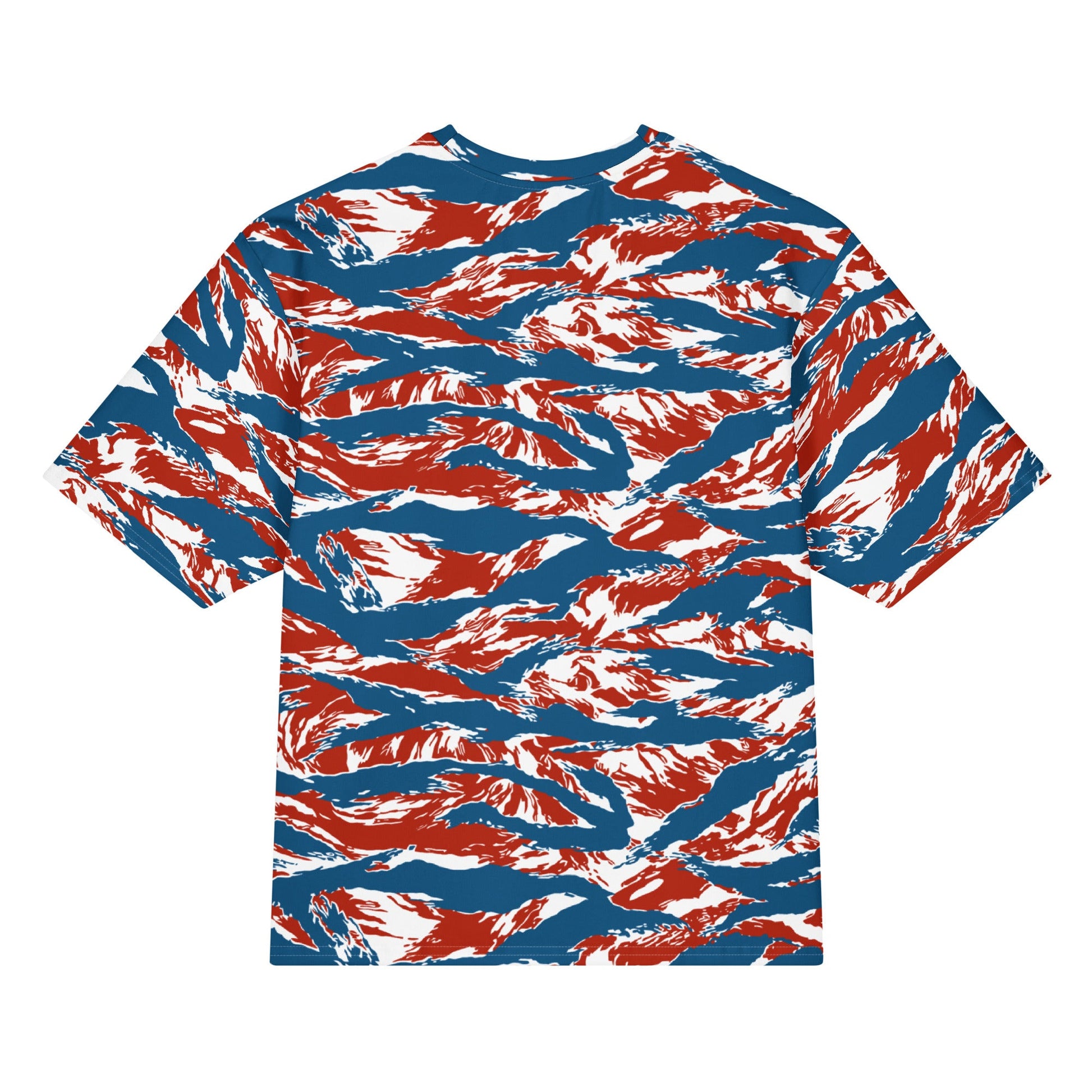 American Patriot Tiger Stripe CAMO Oversized cotton t-shirt