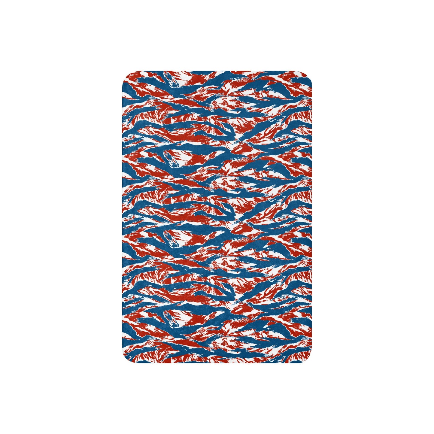 American Patriot Tiger Stripe CAMO Sherpa Blanket