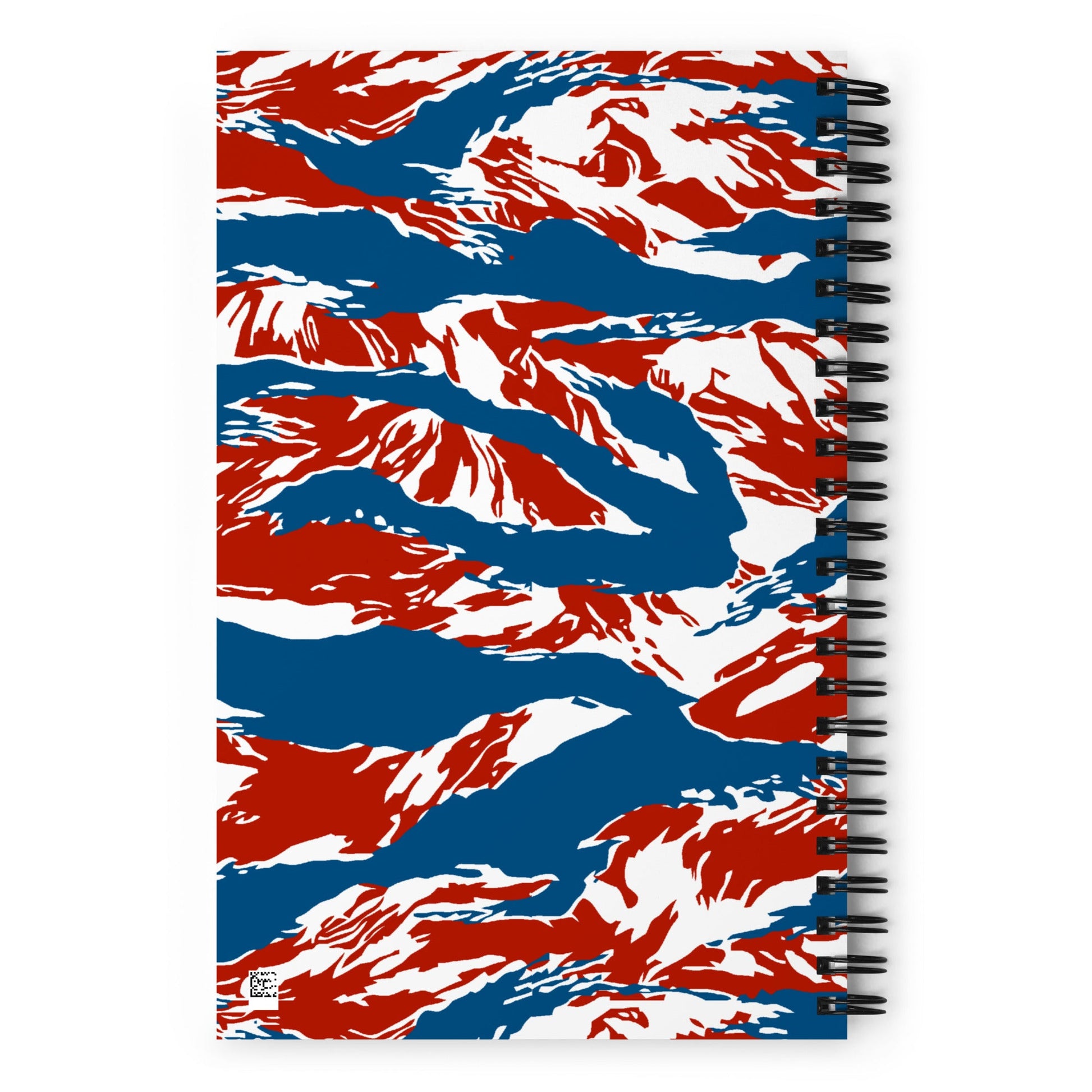 American Patriot Tiger Stripe CAMO Spiral Notebook