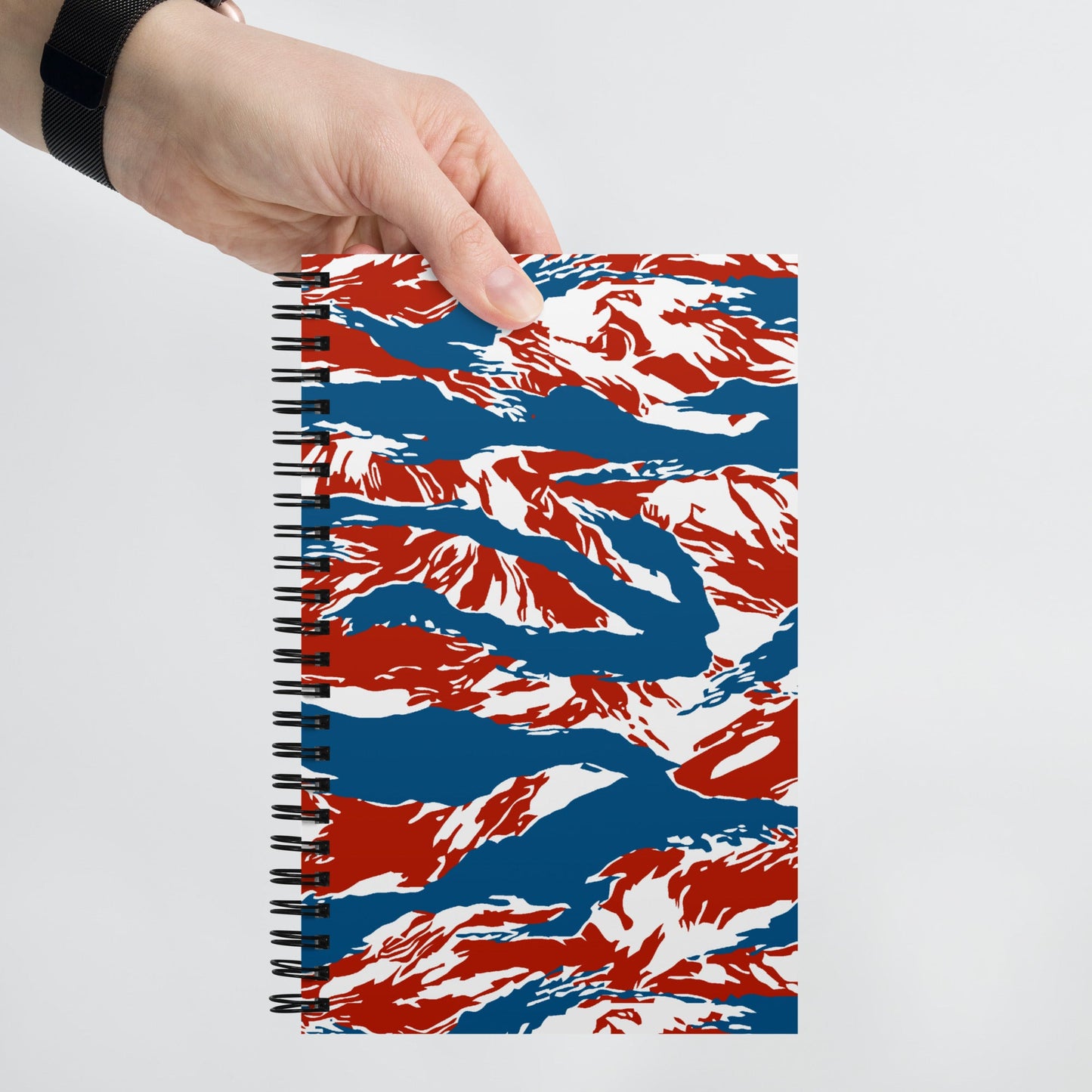 American Patriot Tiger Stripe CAMO Spiral Notebook