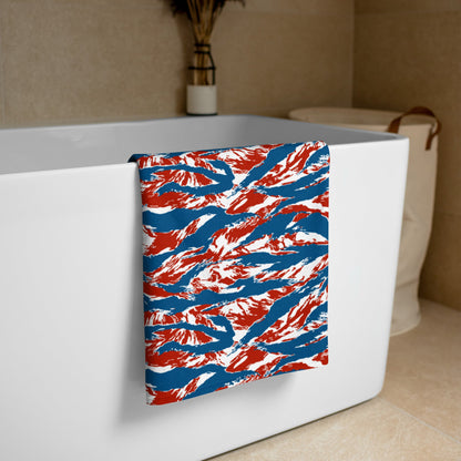 American Patriot Tiger Stripe CAMO Towel