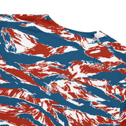 Tiger Stripe Patriot CAMO Unisex Baseball Jersey