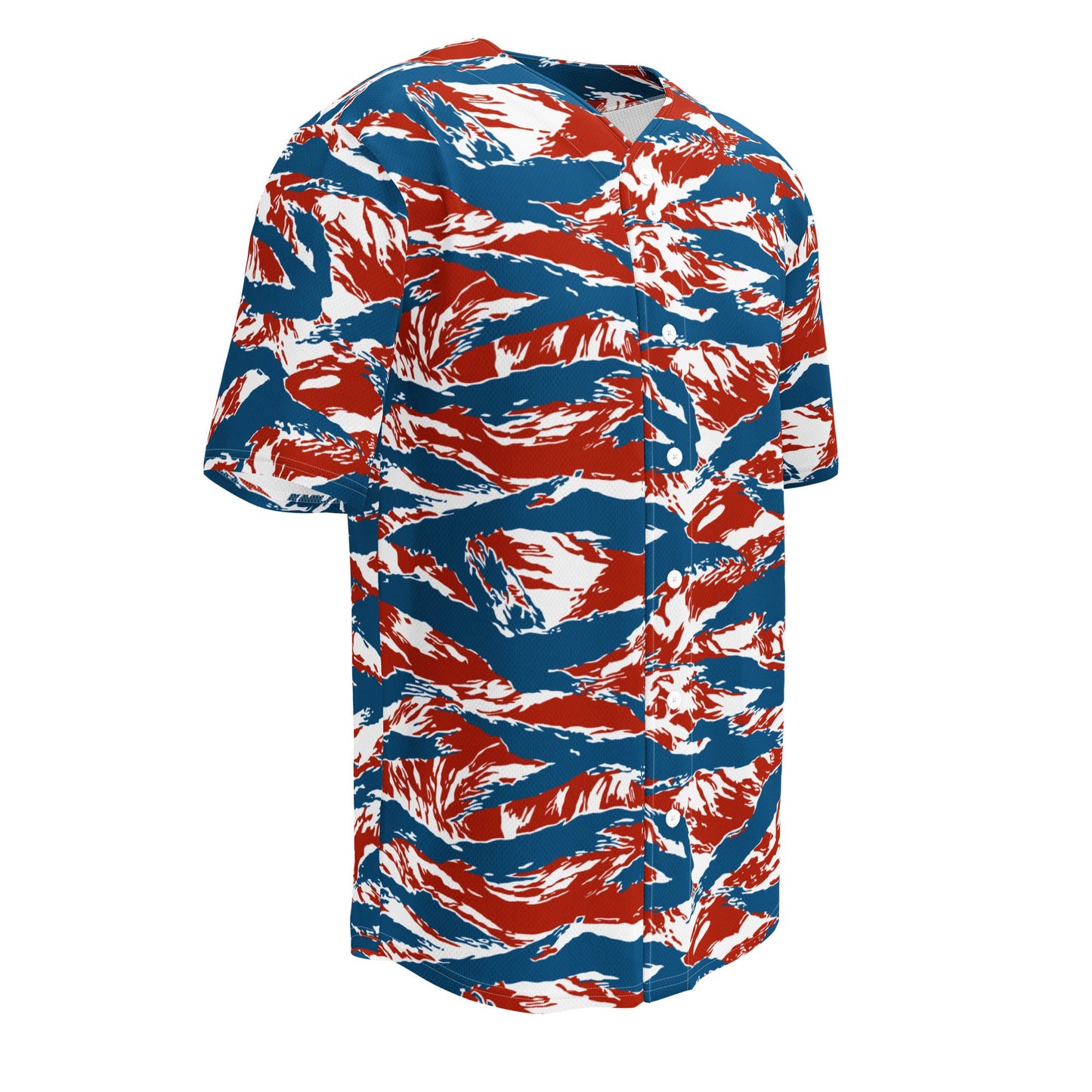 American Patriot Tiger Stripe CAMO Unisex Baseball Jersey