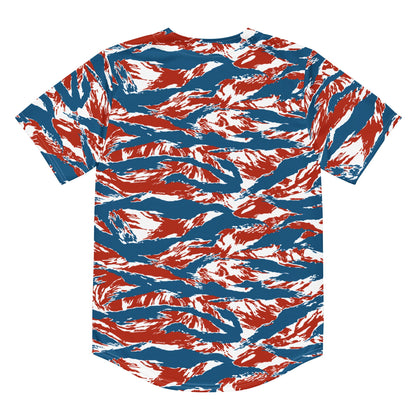 American Patriot Tiger Stripe CAMO Unisex Baseball Jersey