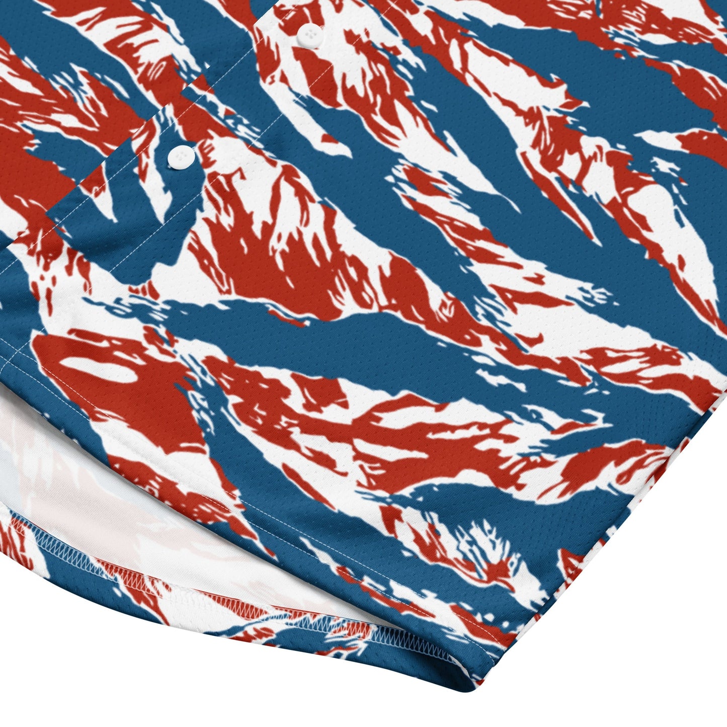 American Patriot Tiger Stripe CAMO Unisex Baseball Jersey