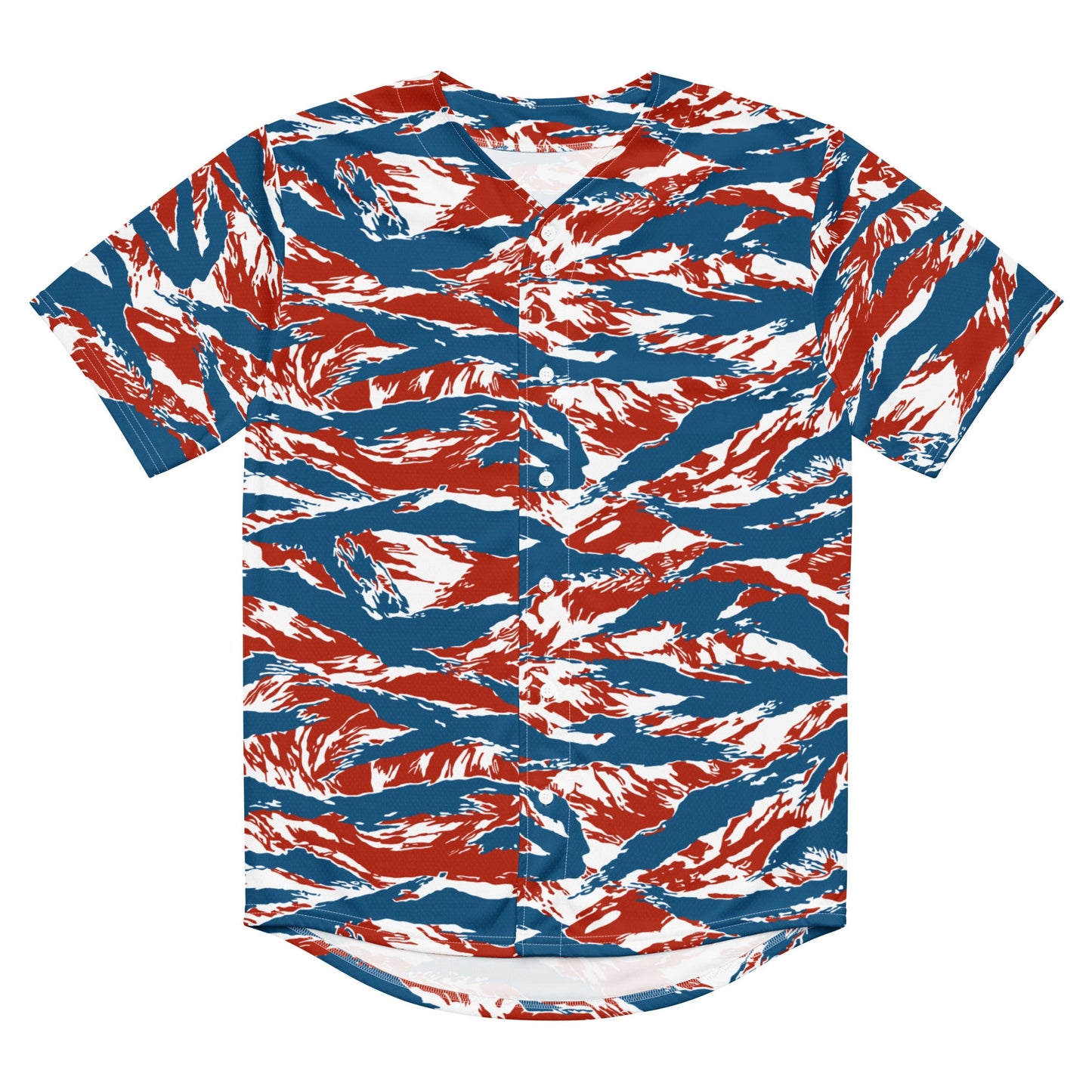 American Patriot Tiger Stripe CAMO Unisex Baseball Jersey