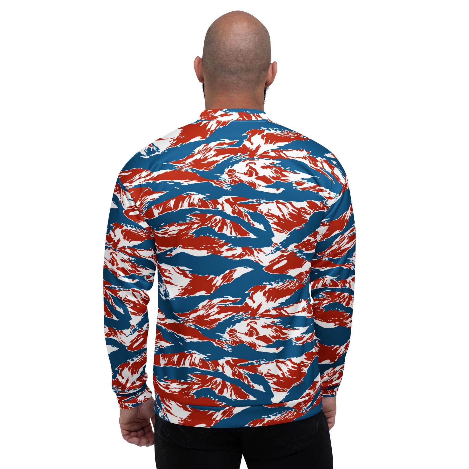 American Patriot Tiger Stripe CAMO Unisex Bomber Jacket