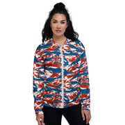 Tiger Stripe Patriot CAMO Unisex Bomber Jacket