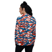 Tiger Stripe Patriot CAMO Unisex Bomber Jacket