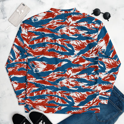 American Patriot Tiger Stripe CAMO Unisex Bomber Jacket