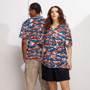 Tiger Stripe Patriot CAMO Unisex American Football Jersey
