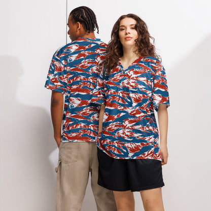 American Patriot Tiger Stripe CAMO Unisex Football Jersey