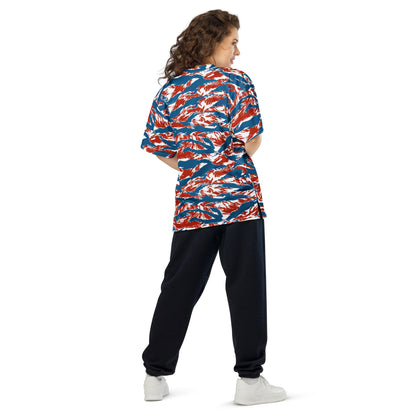 American Patriot Tiger Stripe CAMO Unisex Football Jersey