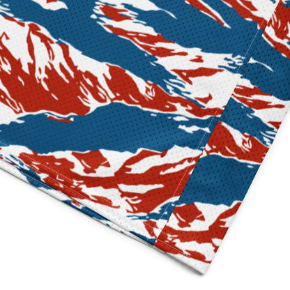 American Patriot Tiger Stripe CAMO Unisex Football Jersey