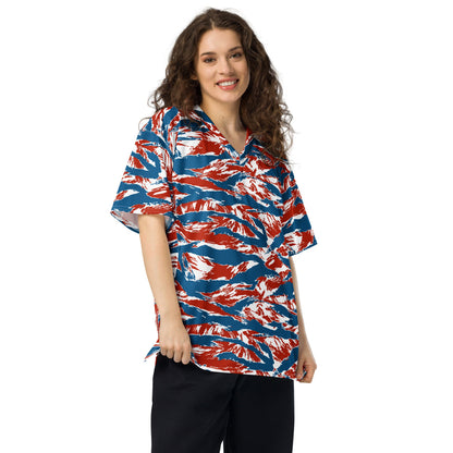 American Patriot Tiger Stripe CAMO Unisex Football Jersey