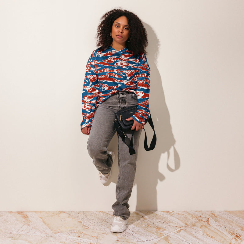 Tiger Stripe Patriot CAMO Unisex Hockey Fan Jersey