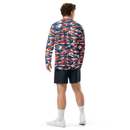 American Patriot Tiger Stripe CAMO Unisex Hockey Fan Jersey